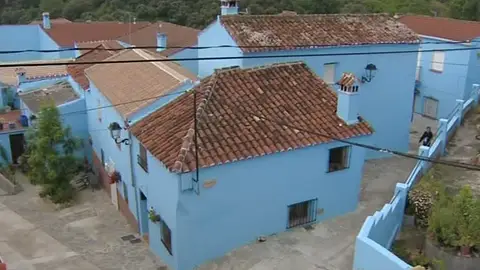 Júzcar, el pueblo pitufo Júzcar, el pueblo pitufo