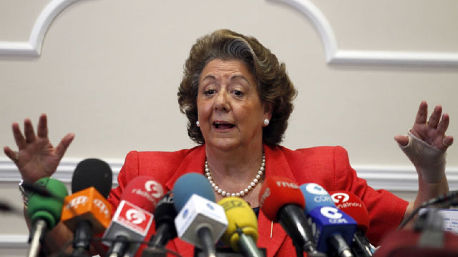 Rita Barber&aacute; en rueda de prensa