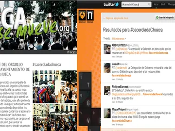 La manifestantes han creado distintas plataformas en la red para reivindicar la causa. La manifestantes han creado distintas plataformas en la red para reivindicar la causa.