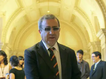'Indignados' zarandean a un ciego 'Indignados' zarandean a un ciego