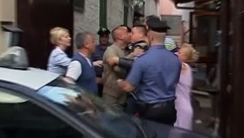 El beso de la mafia