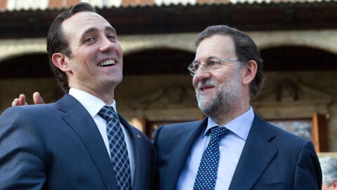 Rajoy junto a Jos&eacute; Ram&oacute;n Bauz&aacute;