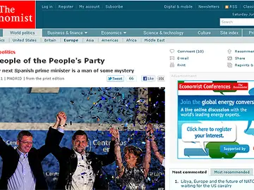 The Economist sobre Rajoy The Economist sobre Rajoy