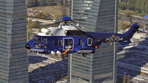 El nuevo helic&oacute;ptero de la Polic&iacute;a