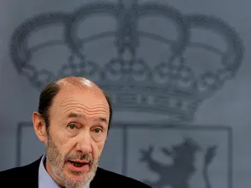 Rubalcaba, en su papel como portavoz del Gobierno Rubalcaba, en su papel como portavoz del Gobierno