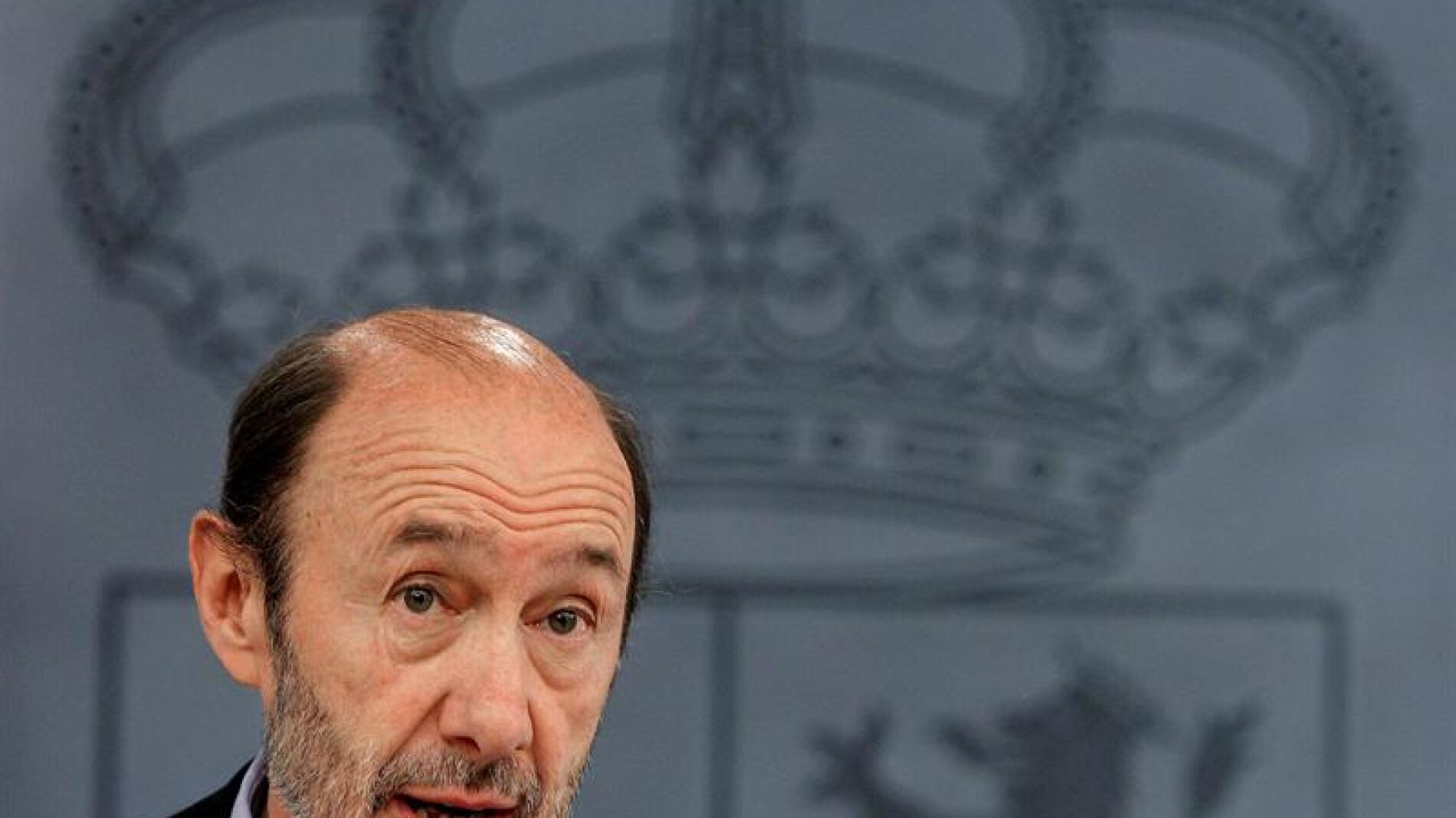 Rubalcaba, en su papel como portavoz del Gobierno