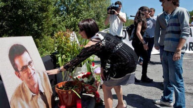 Arrigorriaga homenajea a Eduardo Puelles, asesinado por ETA en 2009