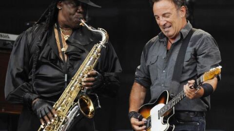 Bruce Springsteen y Clarence Clemons