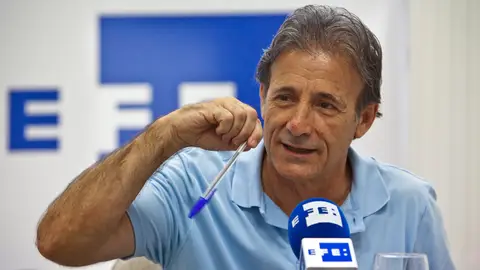 El coordinador de IU de Extremadura, Pedro Escobar El coordinador de IU de Extremadura, Pedro Escobar