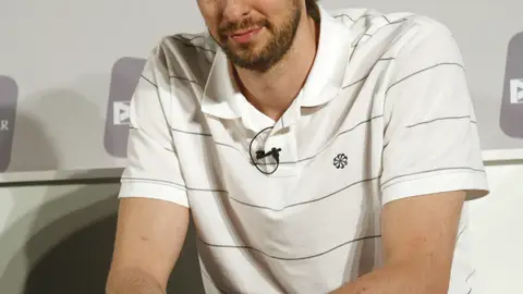 Pau Gasol, jugador de los Ángeles Lakers y de la selección española Pau Gasol, jugador de los Ángeles Lakers y de la selección española