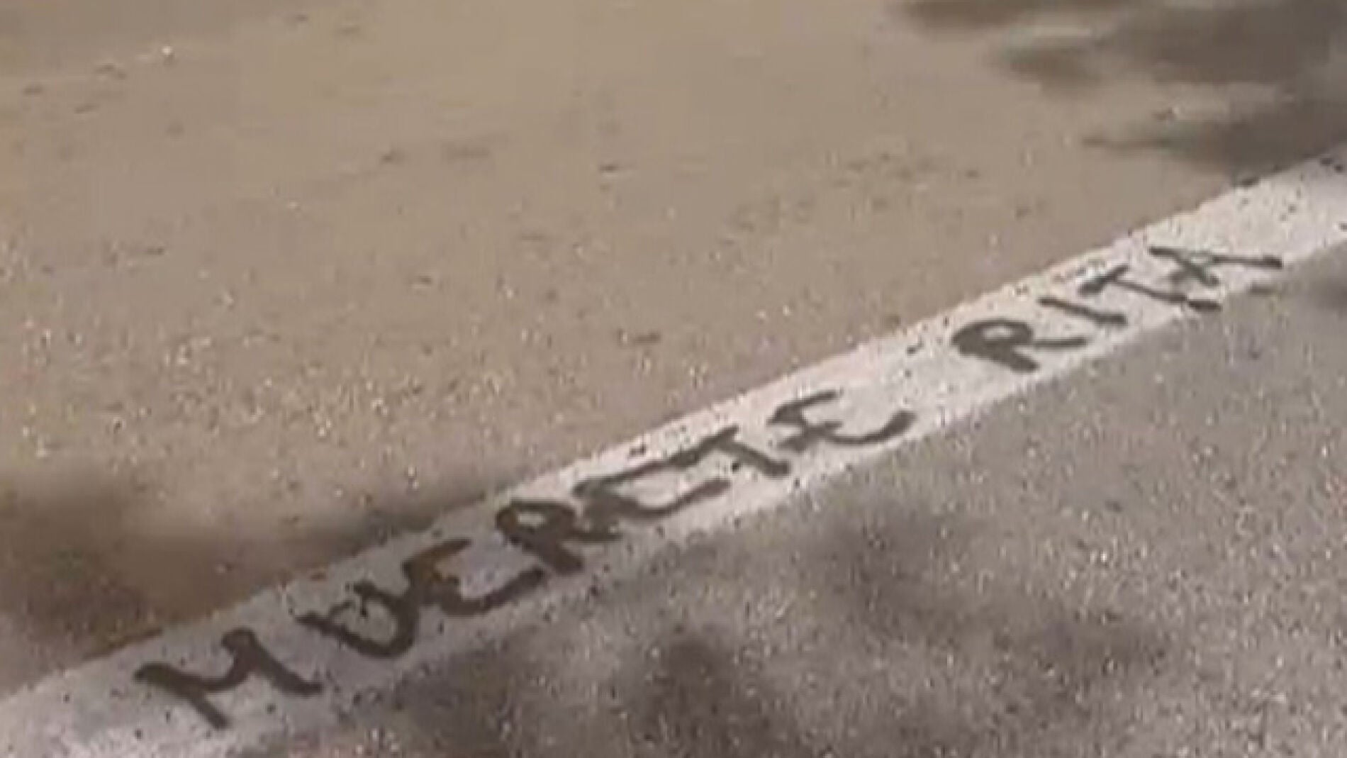 Pintada contra Rita Barber&aacute; 