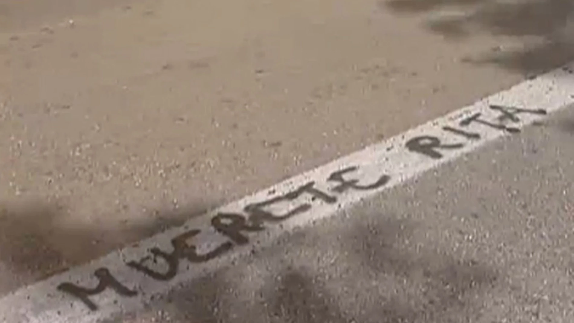 Pintada contra Rita Barberá Pintada contra Rita Barberá