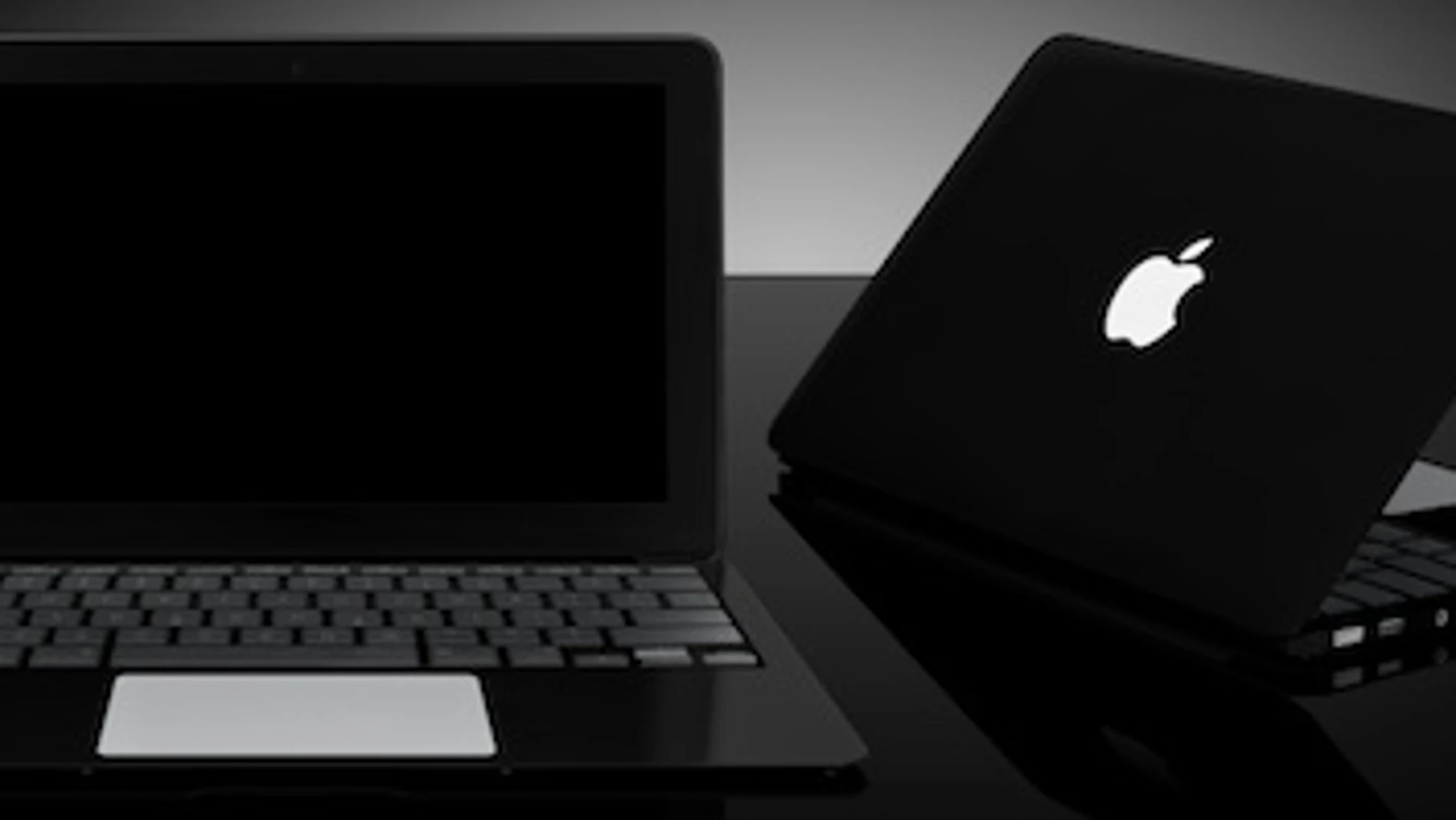 El posible MacBook Air en negro El posible MacBook Air en negro