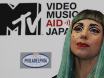 Lady Gaga, en cu comparecencia en Tokio.