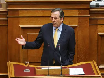 Antonis Samaras, líder de la oposición griega Antonis Samaras, líder de la oposición griega