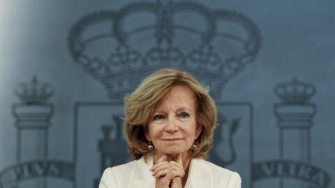 La vicepresidenta segunda y ministra de Econom&iacute;a, Elena Salgado