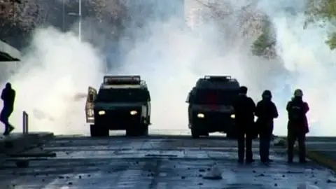 Disturbios en Chile Disturbios en Chile