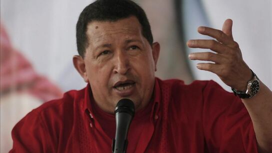 Hugo Ch&aacute;vez, presidente de Venezuela