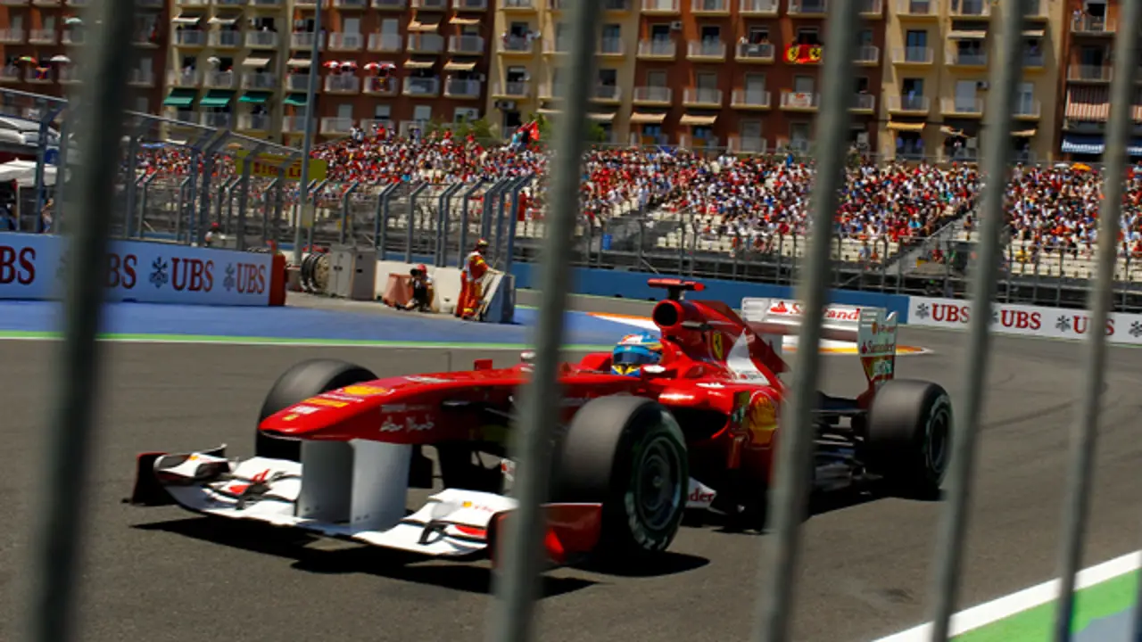 Fernando Alonso en el GP de Europa