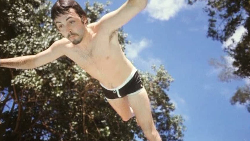Paul McCartney en una fotografía tomada por su mujer.