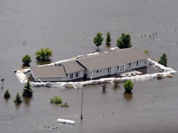 Inundaciones en Dakota del Norte