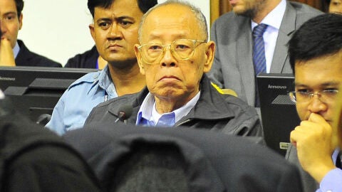 El exministro de Exteriores del Jemer Rojo, Ieng Sary