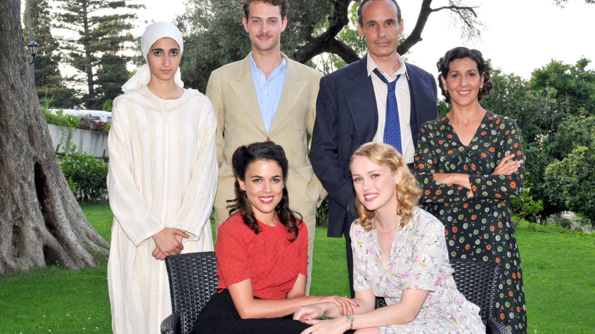 Los protagonistas de El tiempo entre costuras