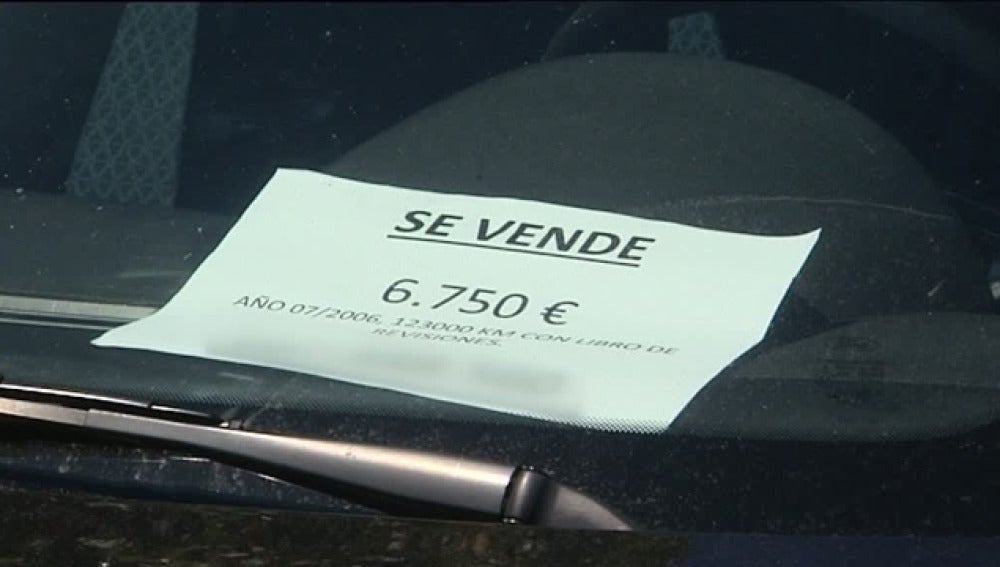 Compra venta de coches de segunda mano en plena vía pública