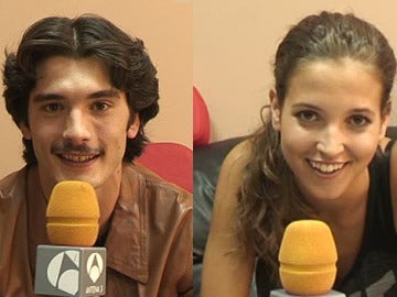 Yon González y Ana Fernández