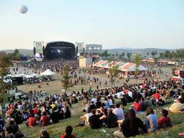 Imagen retrospectiva del festival musical de Bilbao. Imagen retrospectiva del festival musical de Bilbao.