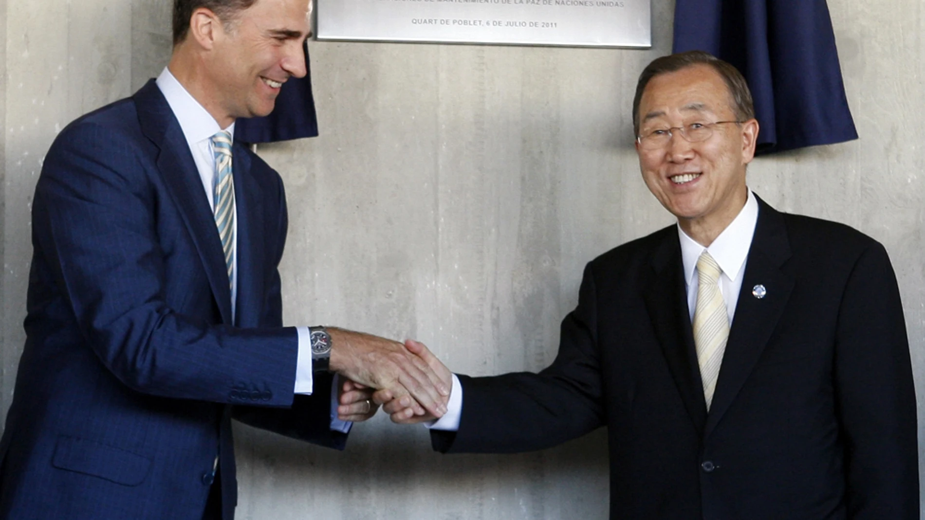 ONU Príncipe y Ban Ki-moon ONU Príncipe y Ban Ki-moon