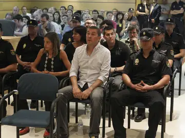 Otegi durante el juicio del 'caso Bateragune' en 2011 Otegi durante el juicio del 'caso Bateragune' en 2011