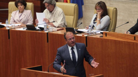 J&oacute;s&eacute; Antonio Monago en el acto de investidura como presidente del Ejecutivo extreme&ntilde;o. 