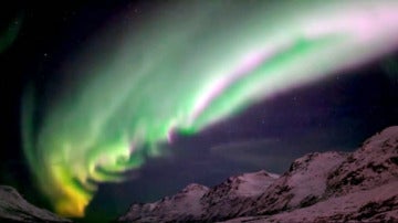 Formación de la aurora boreal
