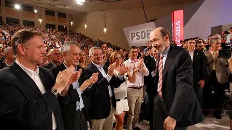 Marcelino Iglesias y Alfredo Rubalcaba Marcelino Iglesias y Alfredo Rubalcaba