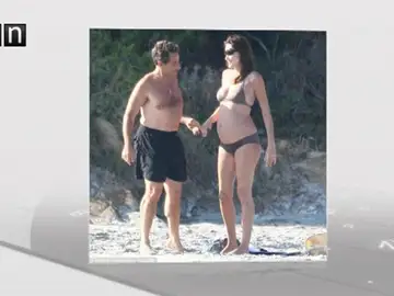 Carla Bruni, embarazada y en biquini Carla Bruni, embarazada y en biquini