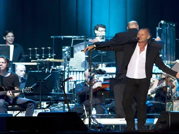 Sting, en su concierto de Las Palmas Sting, en su concierto de Las Palmas