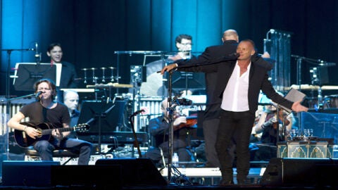 Sting, en su concierto de Las Palmas