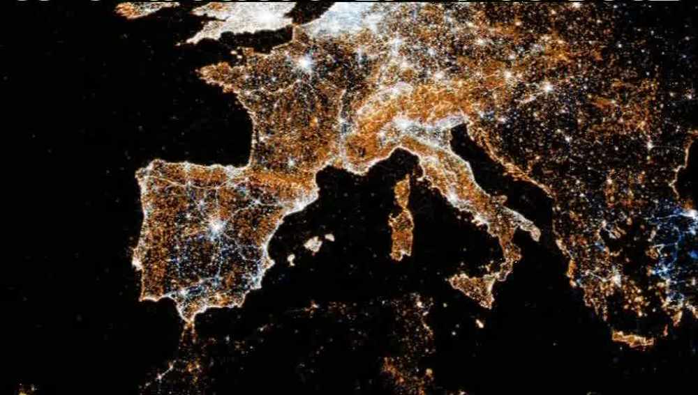Un fotógrafo crea un mapa con el flujo de información de Twitter