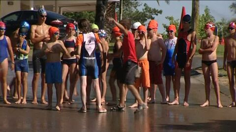 El triatlon cada vez tiene m&aacute;s auge entre los ni&ntilde;os 
