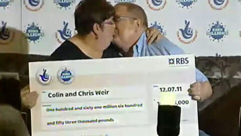 Los ganadores del euromill&oacute;n