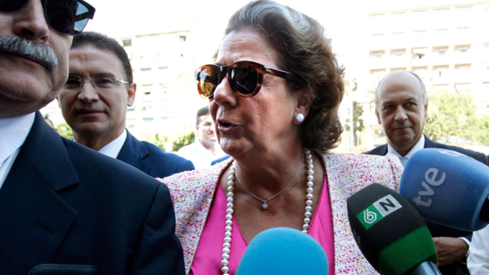 Barber&aacute;, a su llegada al Puerta de Valencia