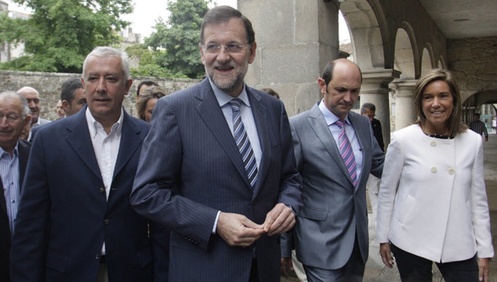 Arenas, Rajoy y Mato en Vigo