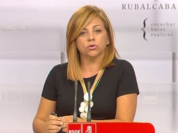 Elena Valenciano, directora de campaña del PSOE