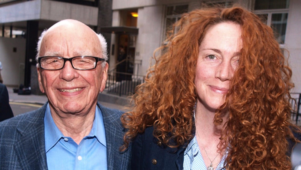 Rupert Murdoch y Rebekah Brooks 