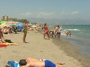 e rozan los 40 grados en la Costa del Sol