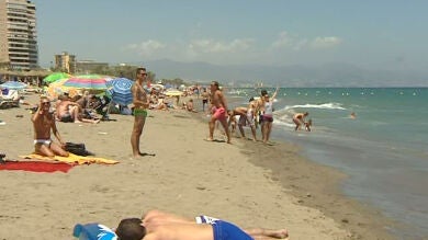 Se rozan los 40 grados en la Costa del Sol 