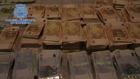 Desarticulado un grupo de 'narcos' con 250 kilos de 'coca' y 650.000 euros