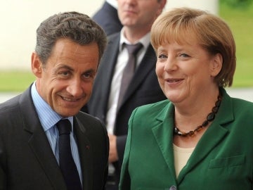 Merkel y Sarkozy