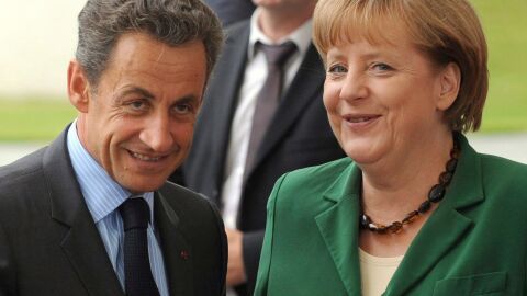 Merkel y Sarkozy